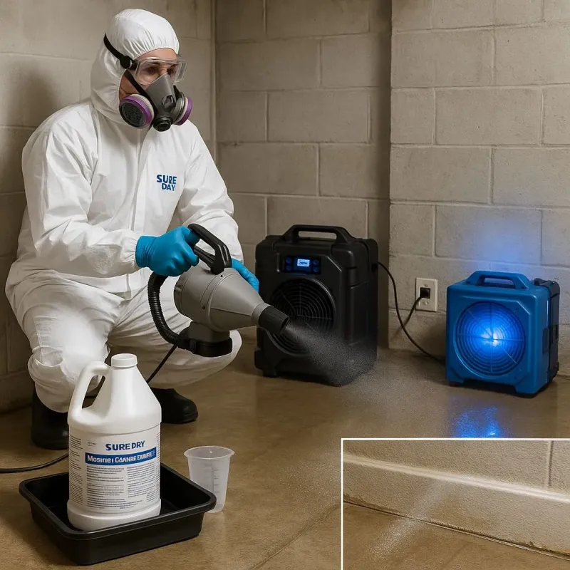Sanitization and Odor Removal process in Druid Hills, GA